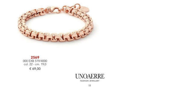 Bracciale Unoaerre rosato