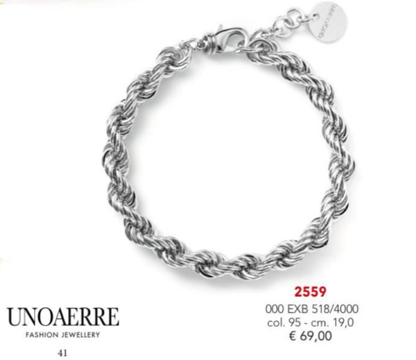 Bracciale Unoaerre a treccia