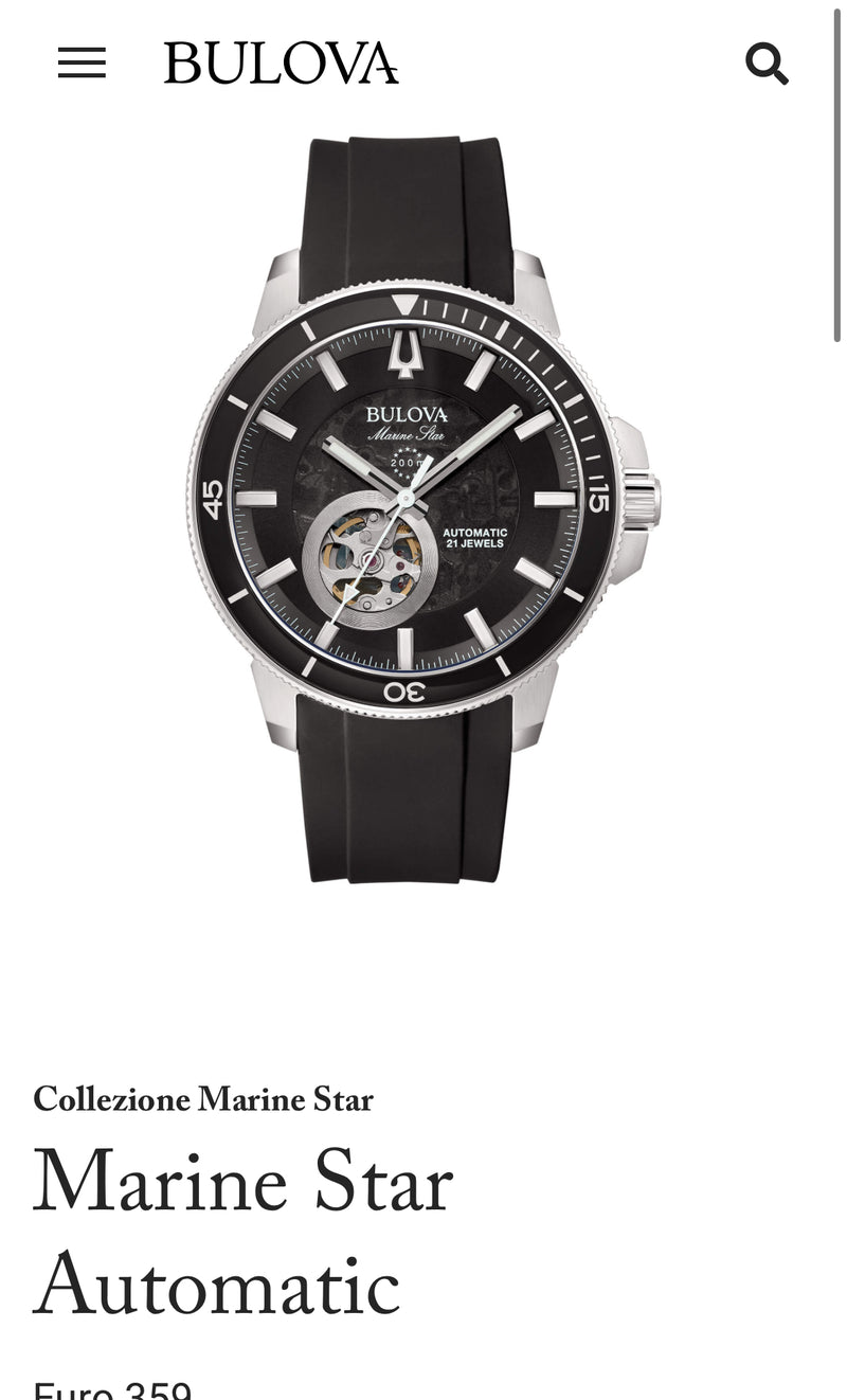 Bulova automatico ms