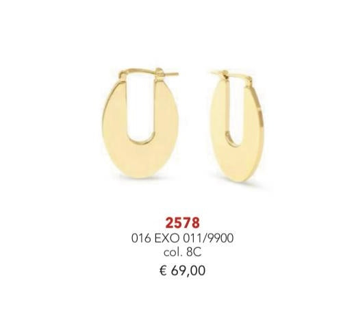 Orecchini Unoaerre cerchio