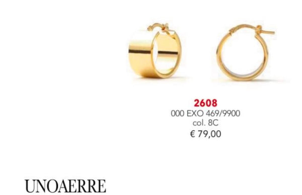 Orecchini Unoaerre cerchio