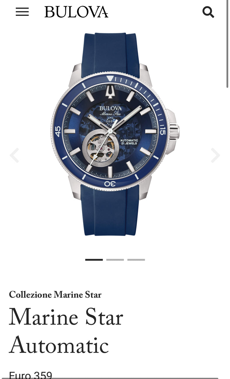 Bulova automatico ms