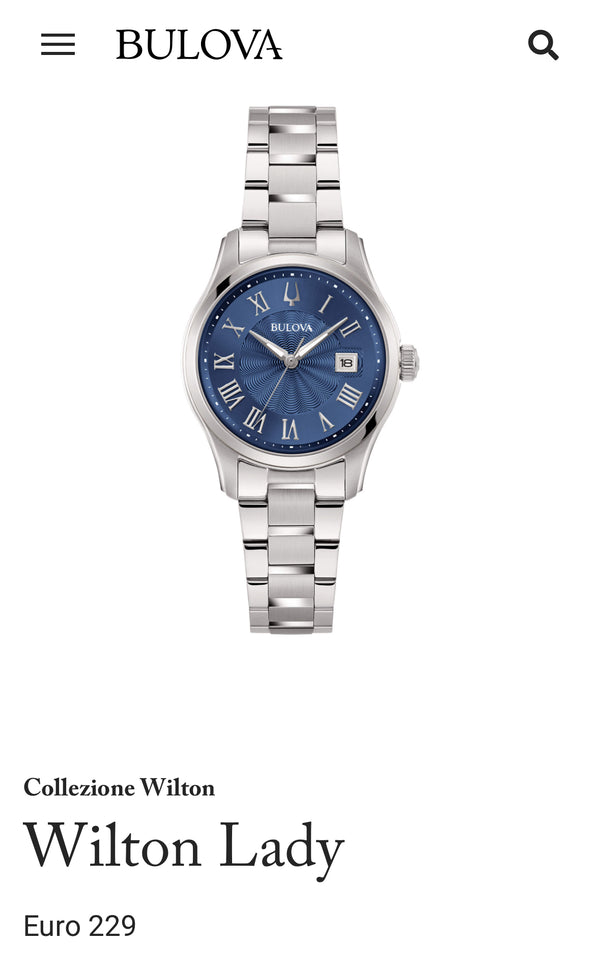 Bulova wilton lady