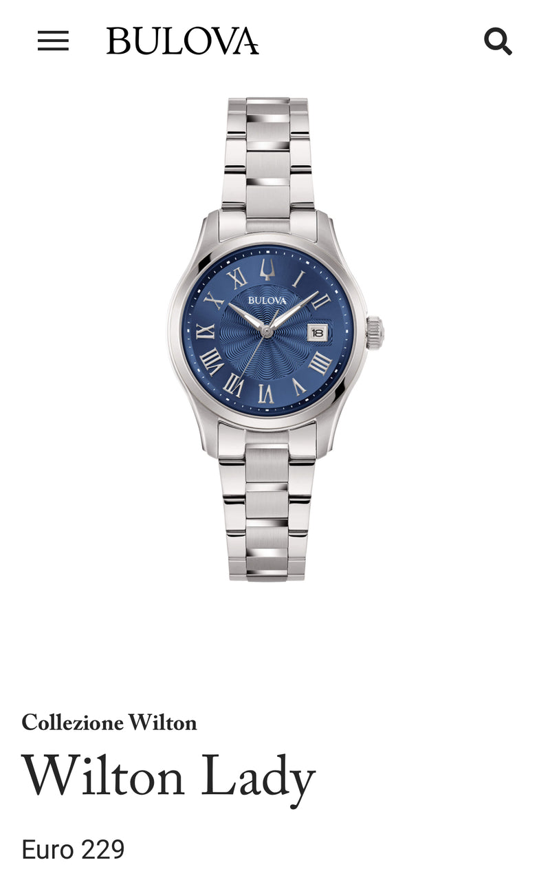 Bulova wilton lady