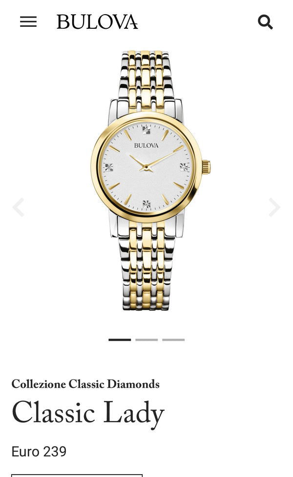 Bulova Classic lady