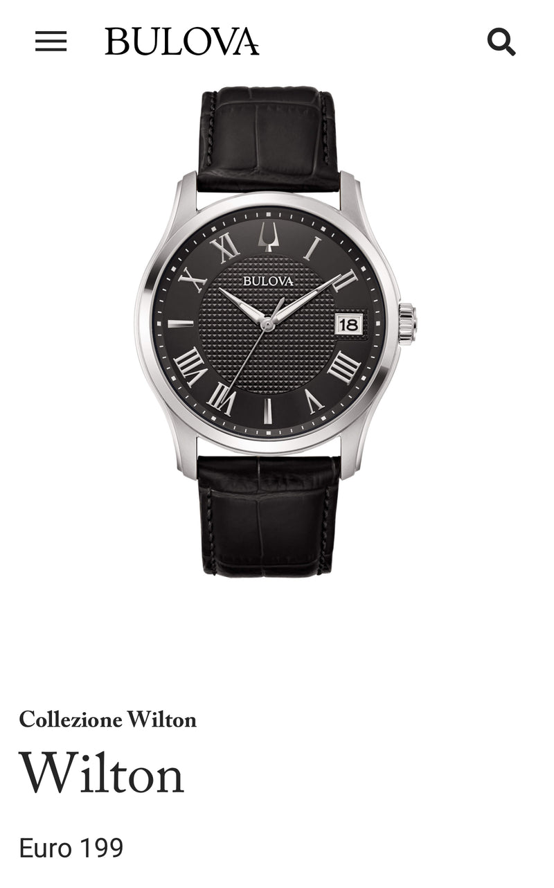 Bulova Wilton