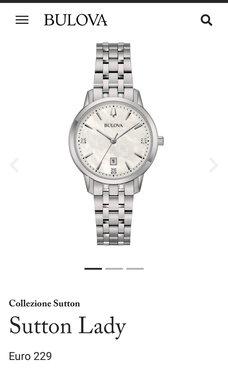 Bulova donna