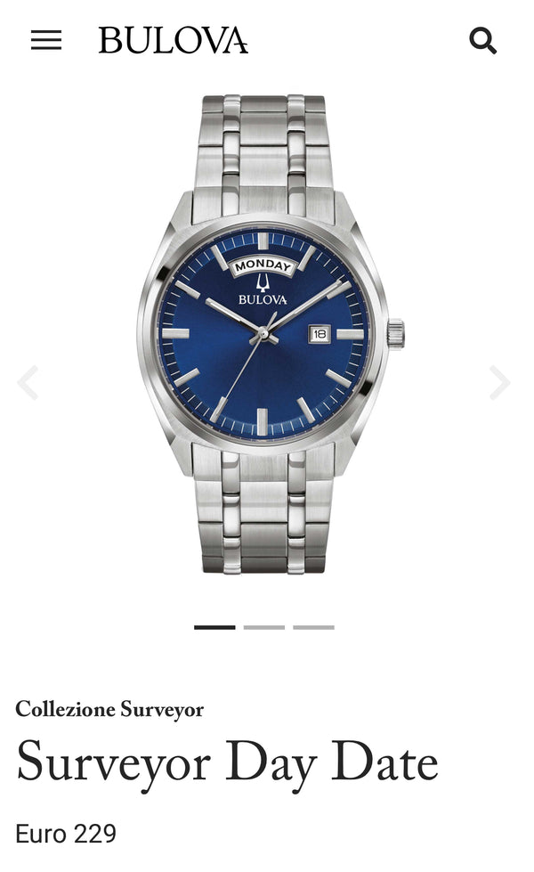 Bulova survery day date