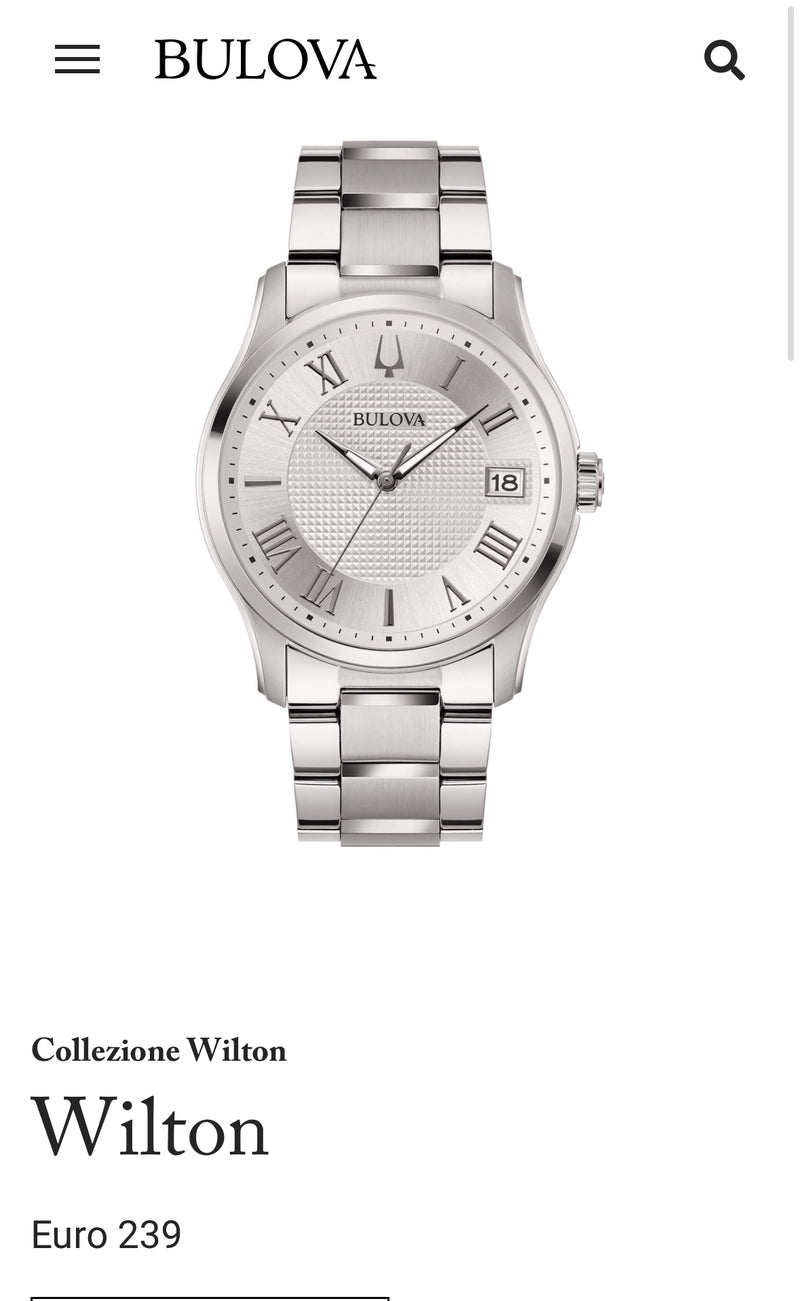 Bulova wilton