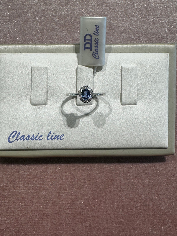 Anello zaffiro