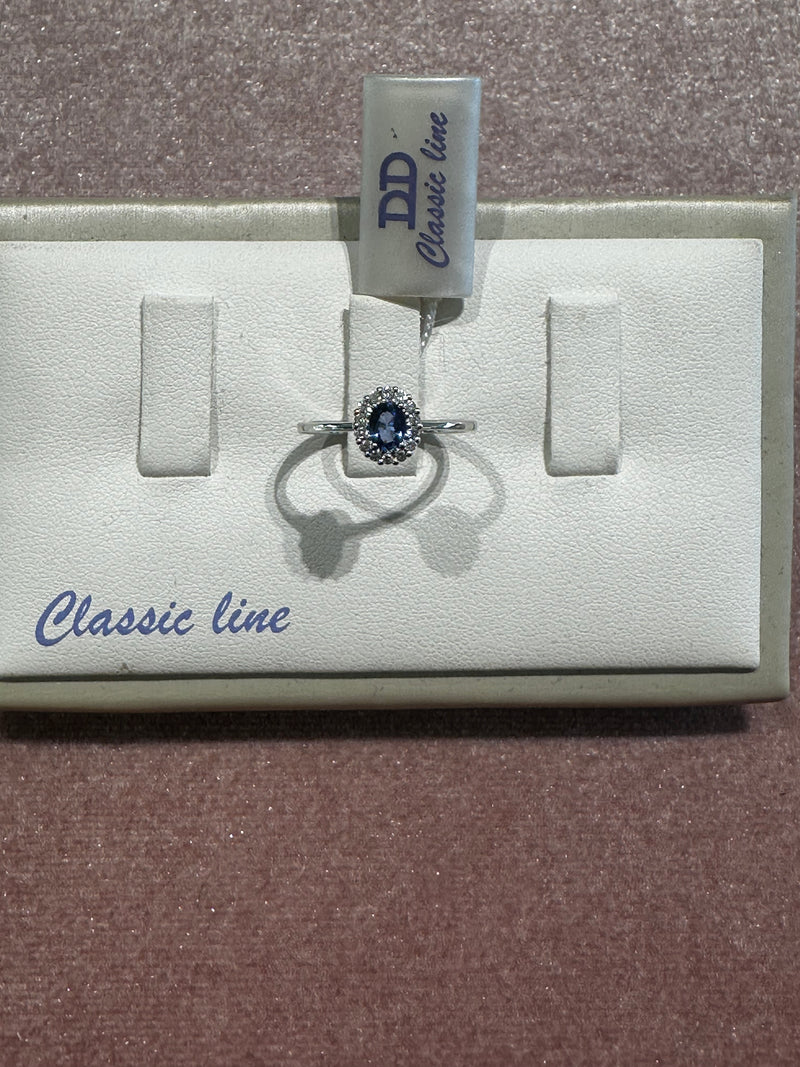 Anello zaffiro