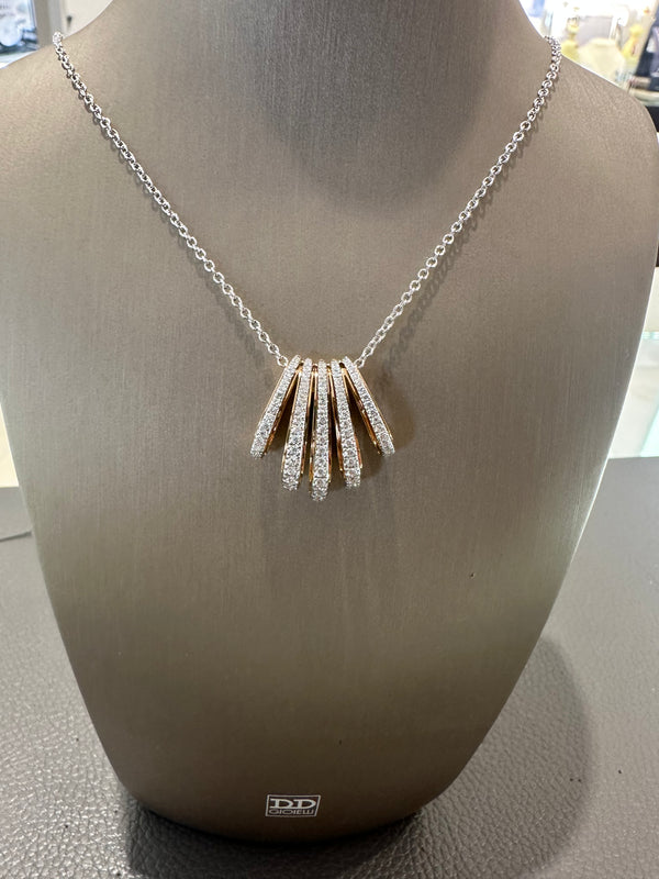 Collana con diamanti