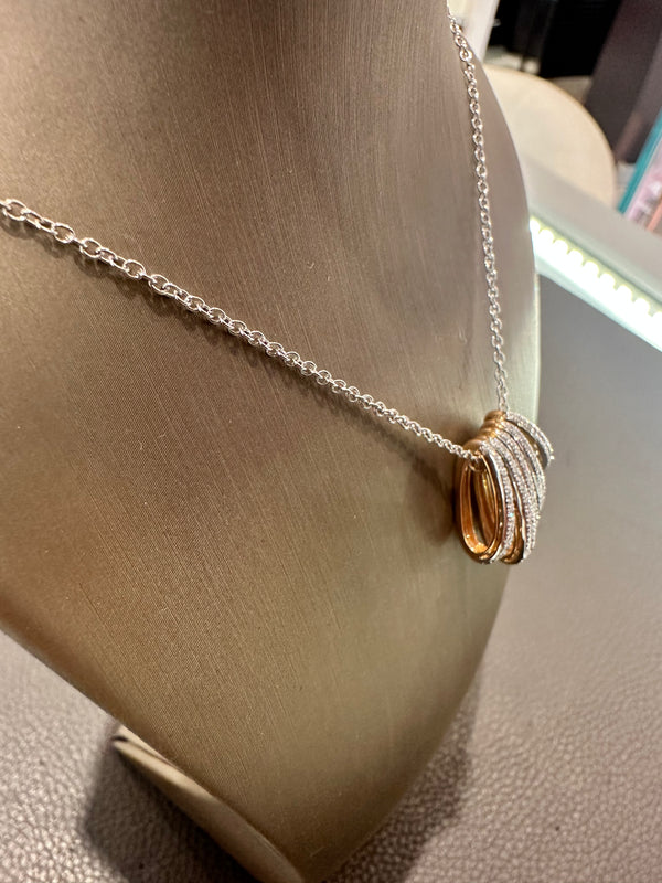 Collana con diamanti