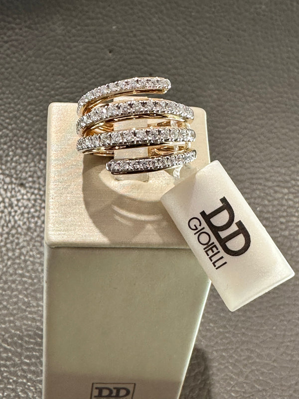 Anello brillanti Davite&Delucchi